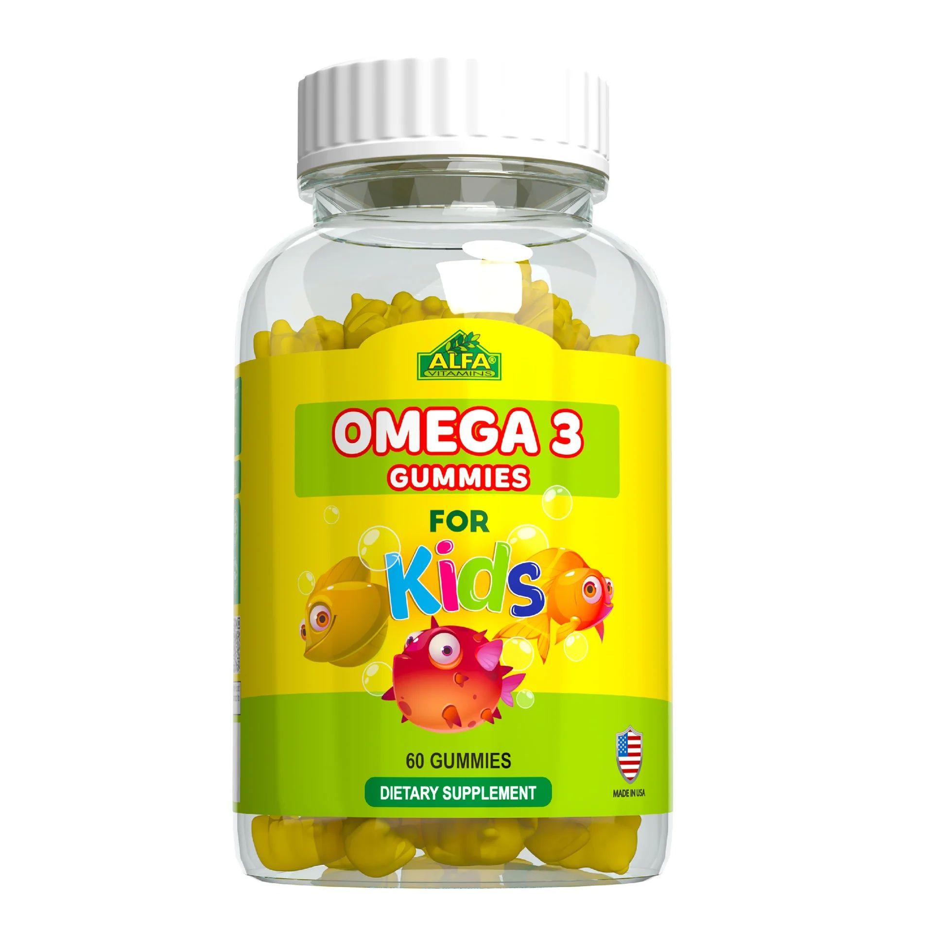 Alfa Omega 3 Gummies For Kids 60'S