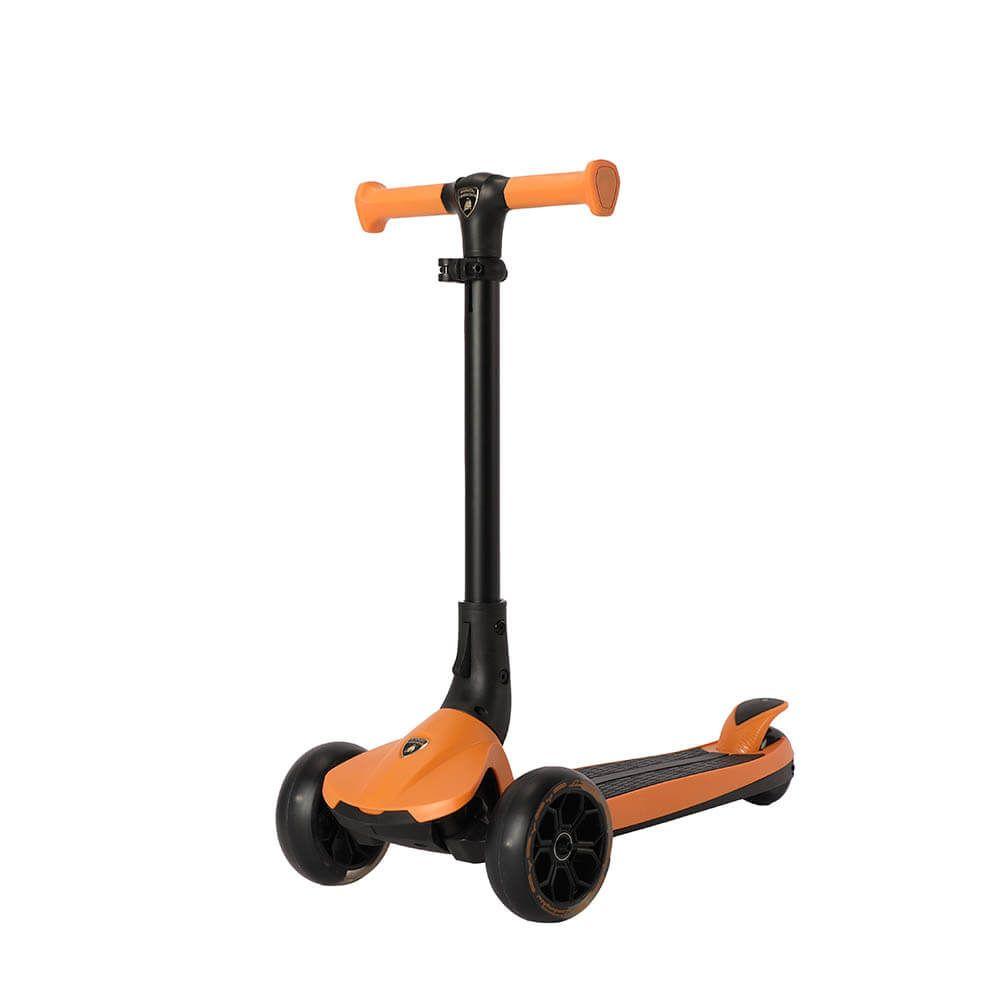 Lamborghini 3-Wheel Folding Kick Scooter (Orange)