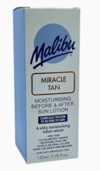 Malibu Miracle Tan Moisturising Before & After Sun Lotion 150ml