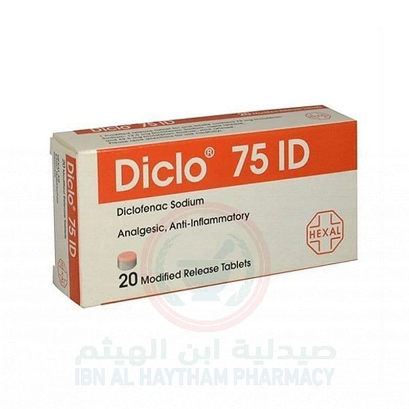 Diclo 75Mg Id Tablets 20'S