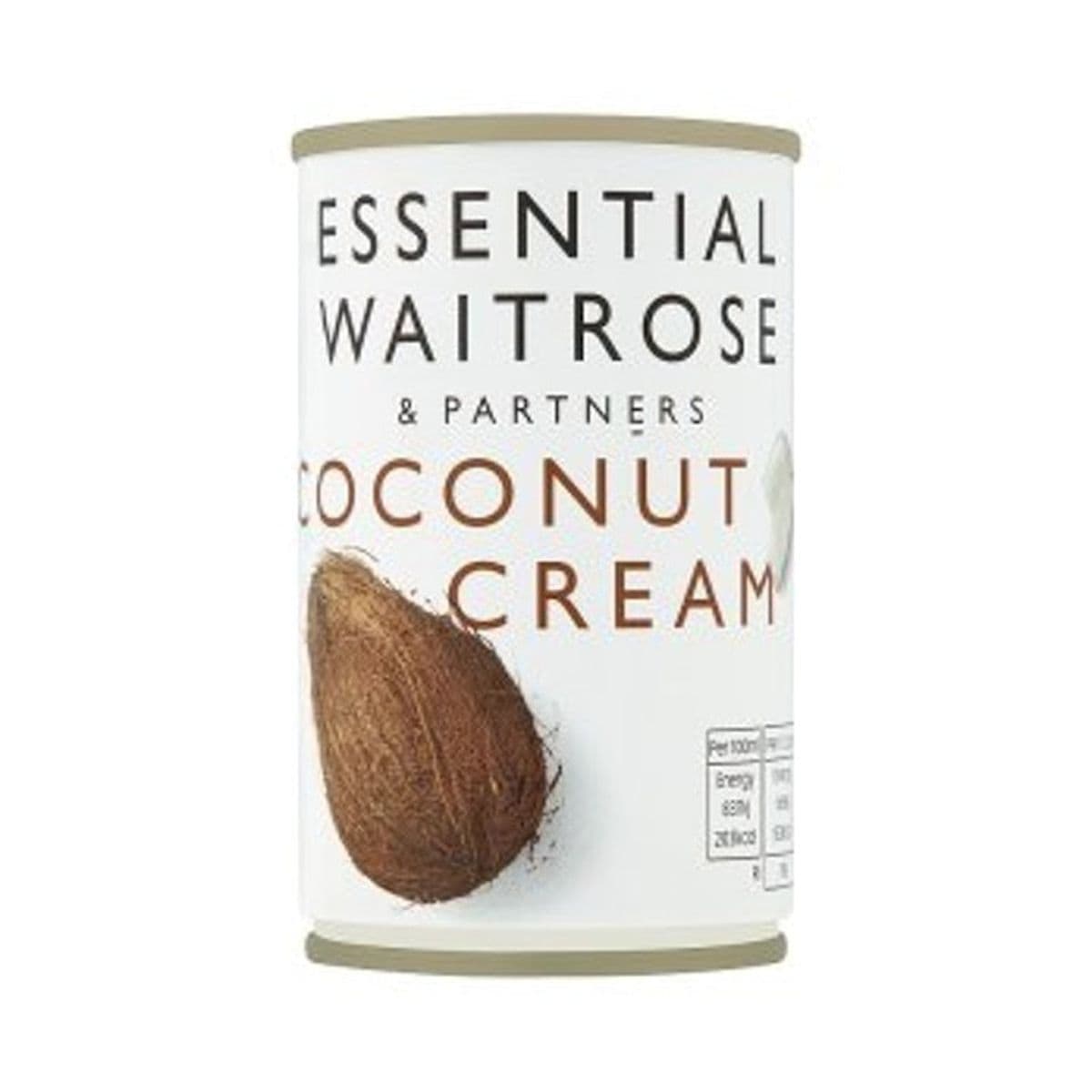 Waitrose Essential Coconut Cream 160Ml