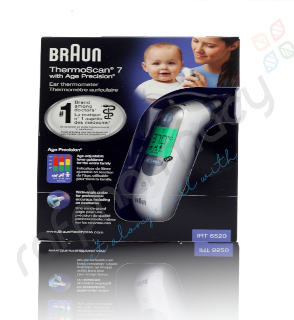 Braun IRT6520 ThermoScan 7 Ear Thermometer (#KZ035-0)