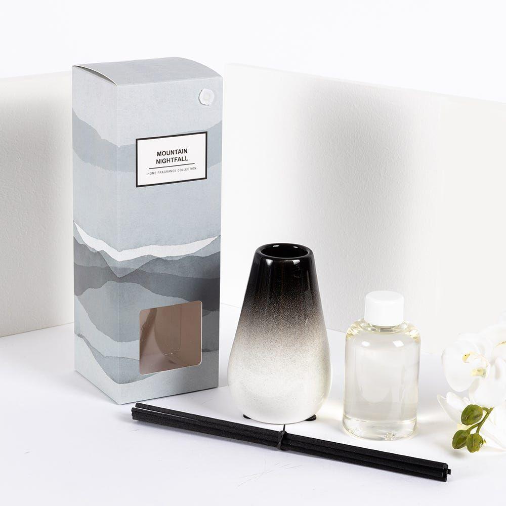 Seaside Mountain Nightfall Reed Diffuser, Grey - 150 Ml