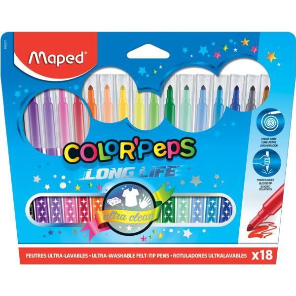 Maped Color ́Peps Long Life, 18 Pcs