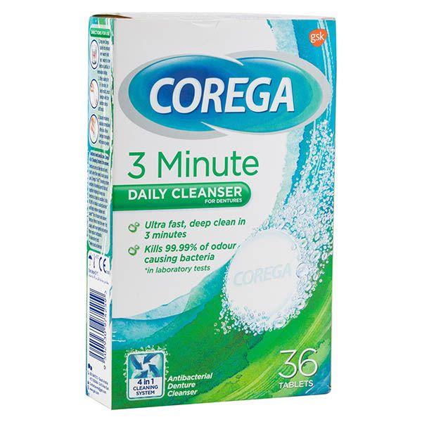 Corega Tab Cleansing Full Dentures 36 S 02Xb