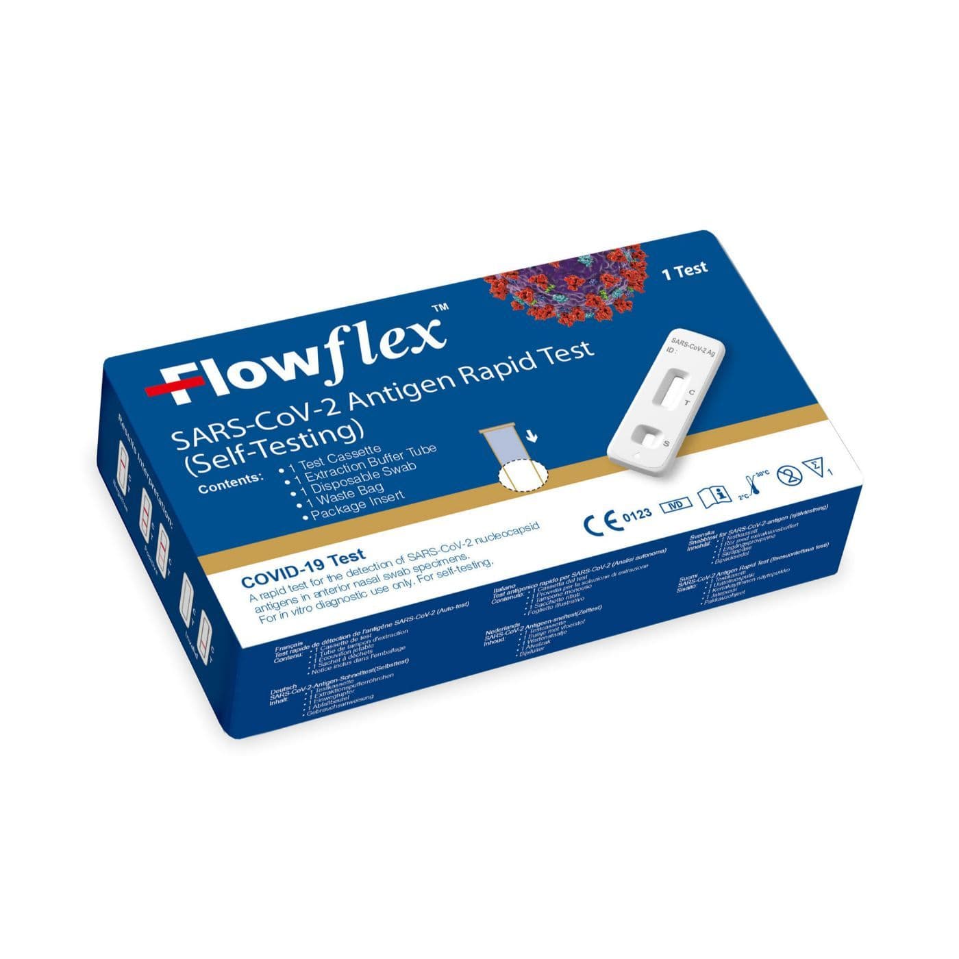 Flowflex Sars Cov 2 Antigen Rapid Test Kit  1 PA