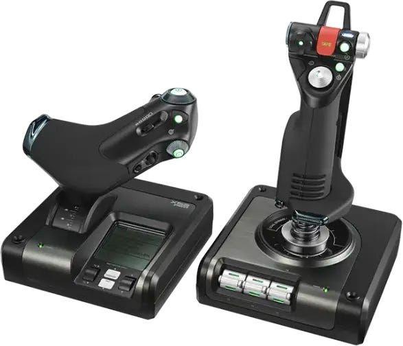 Logitech Saitek X52 Pro Fc System Pc Controller