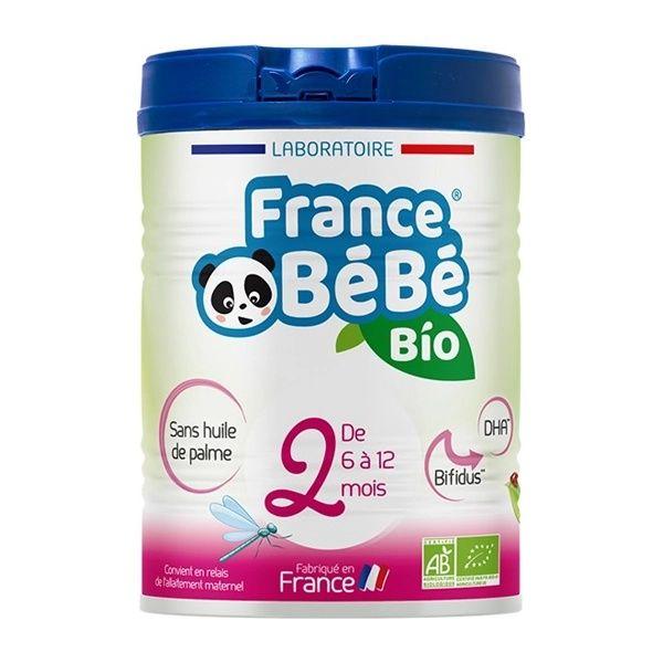 France Bebe Bio 2 Organic Milk 800 G