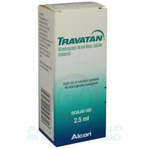 Travatan 0.004% Eye Drops 2.5Ml