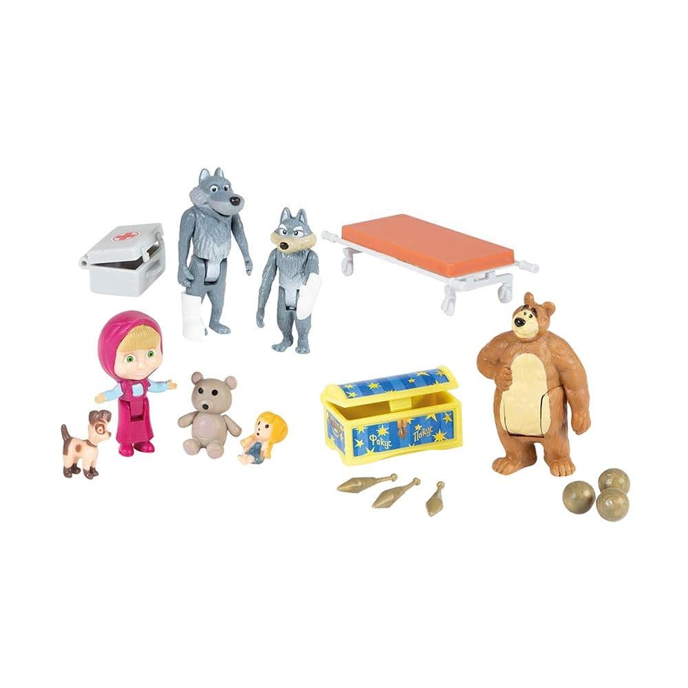 Masha & The Bear Coffret Mini Universe Playset