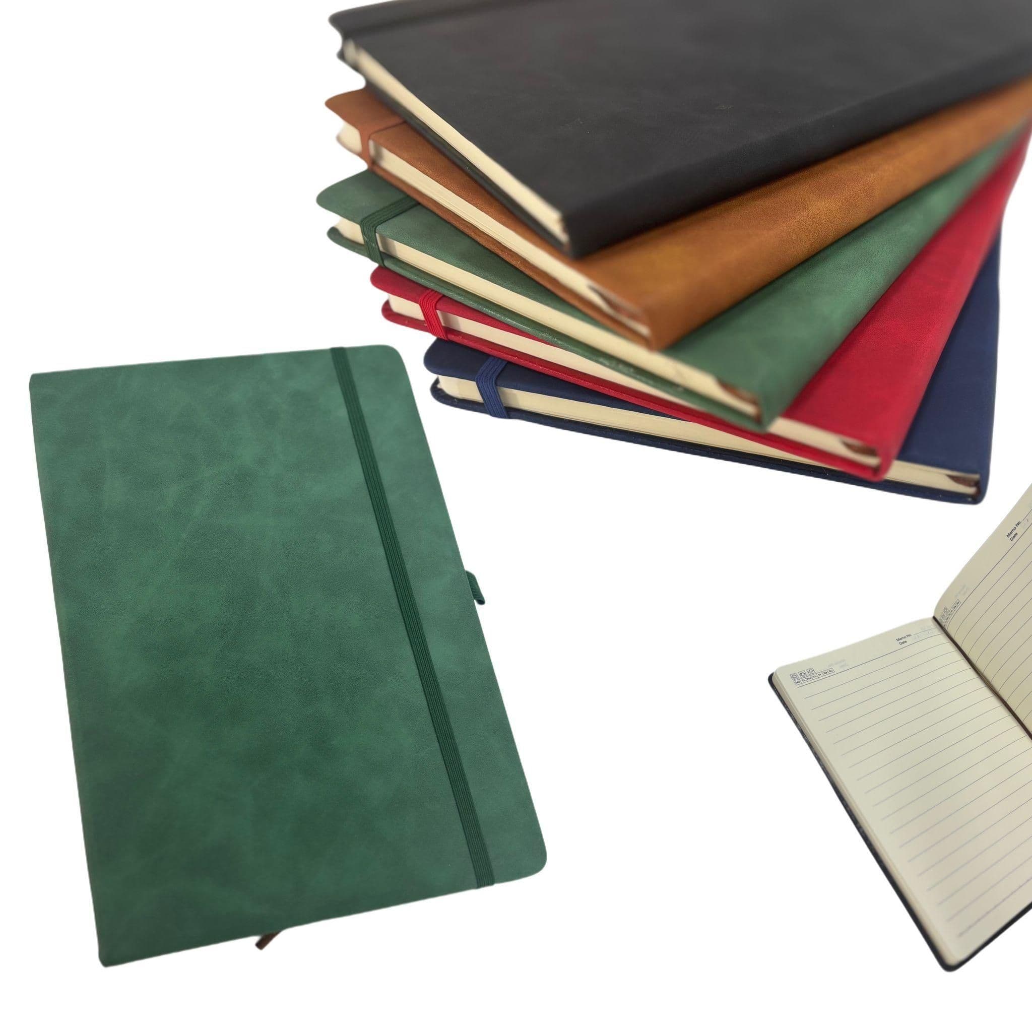 Hardcover Notebook B5 100 Sheets With Elastic Ribbon Nb-40