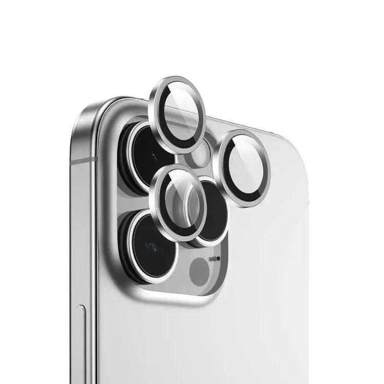 Green Lion Camera Lens Protection For Iphone 16 Pro And 16 Pro Max- White