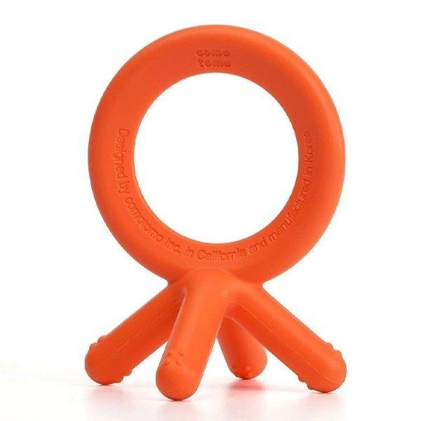 0067 Comotomo Silicone Teether Orange 3 M +