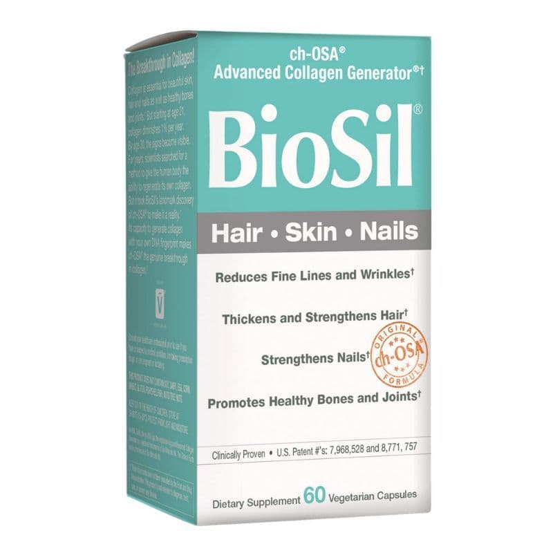 Biosil Hair Skin Nails Caps. 60'S 60CAP