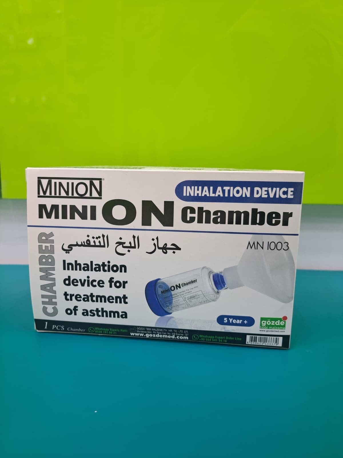 Minion Inhalation Device Chamber +5 Yrs