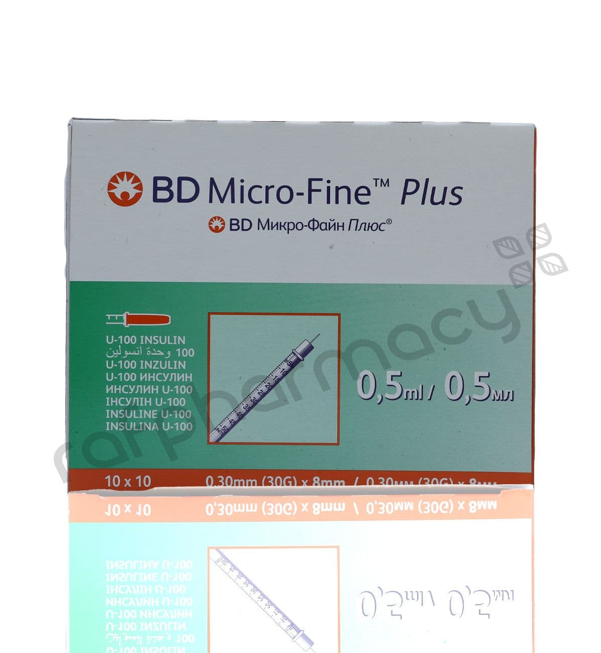 BD Micro Fine Syringe (0.5 ml, 10x10 = 100's)