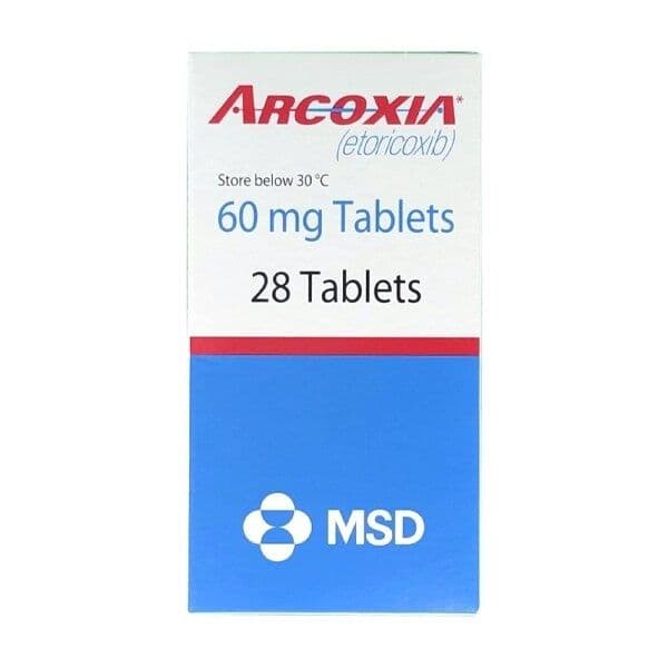 Arcoxia 60Mg Tab 28'S