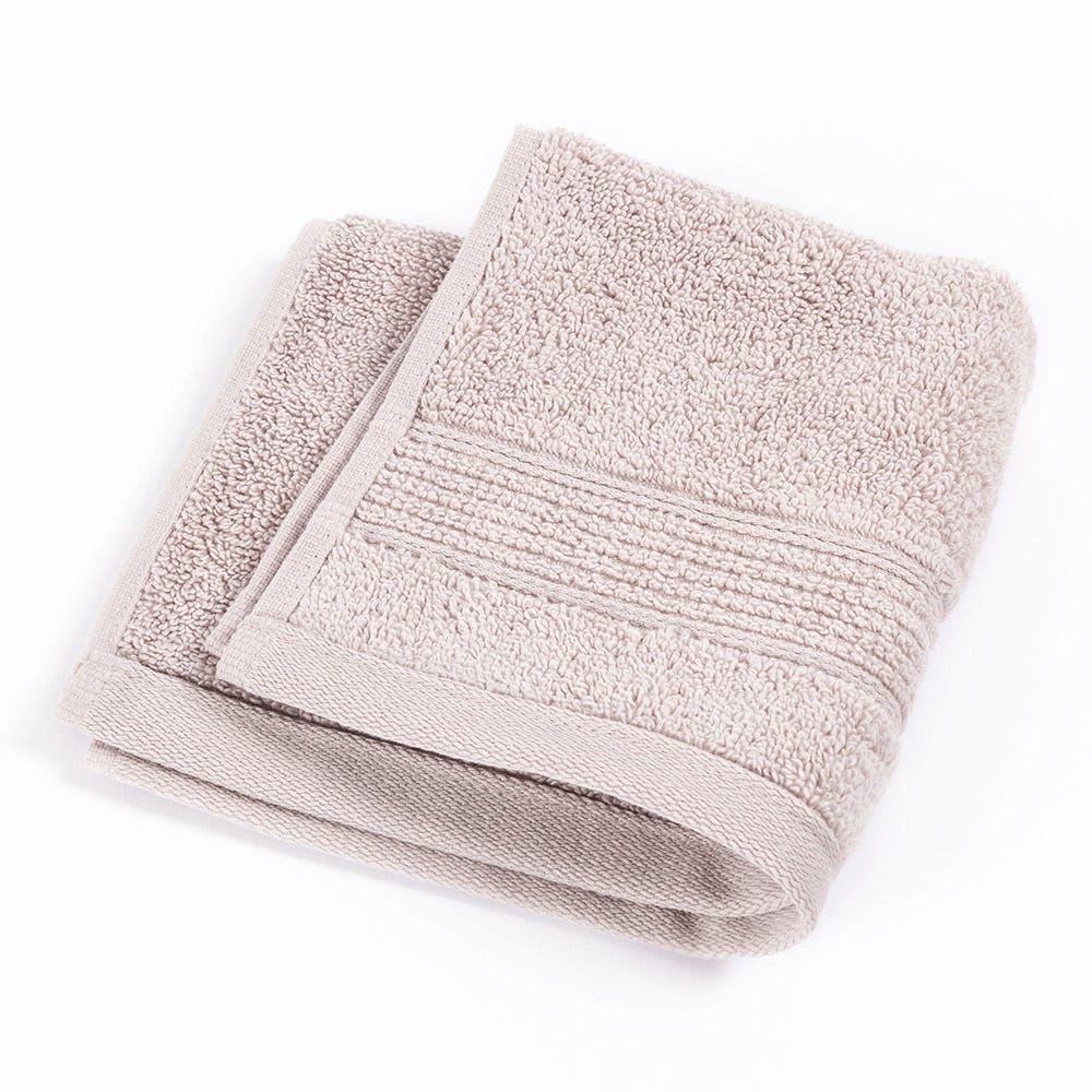 Signature Face Towel, Dusky Mauve - 33X33 Cm