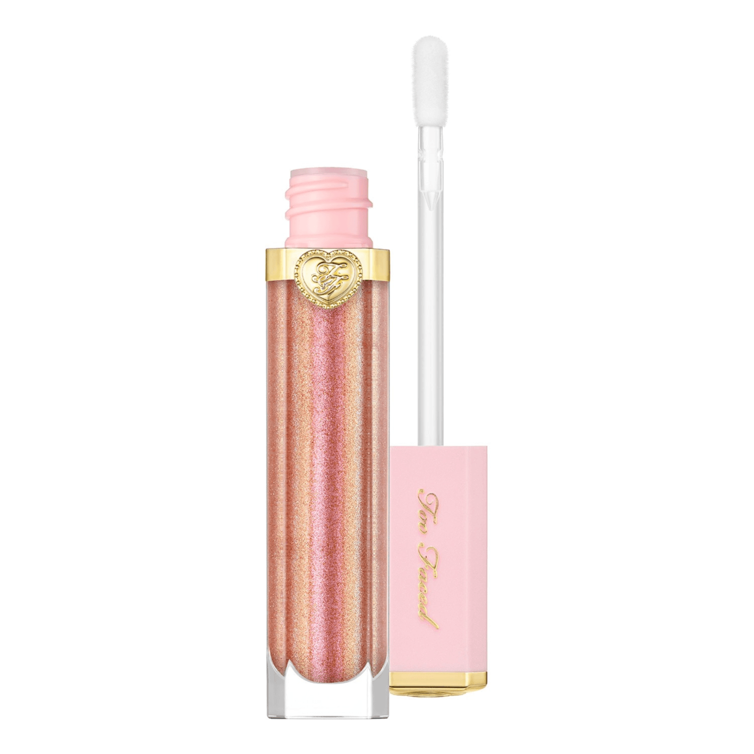 Too Faced Rich & Dazzling High Shine Sparkling - Lip Gloss Sunset Crush