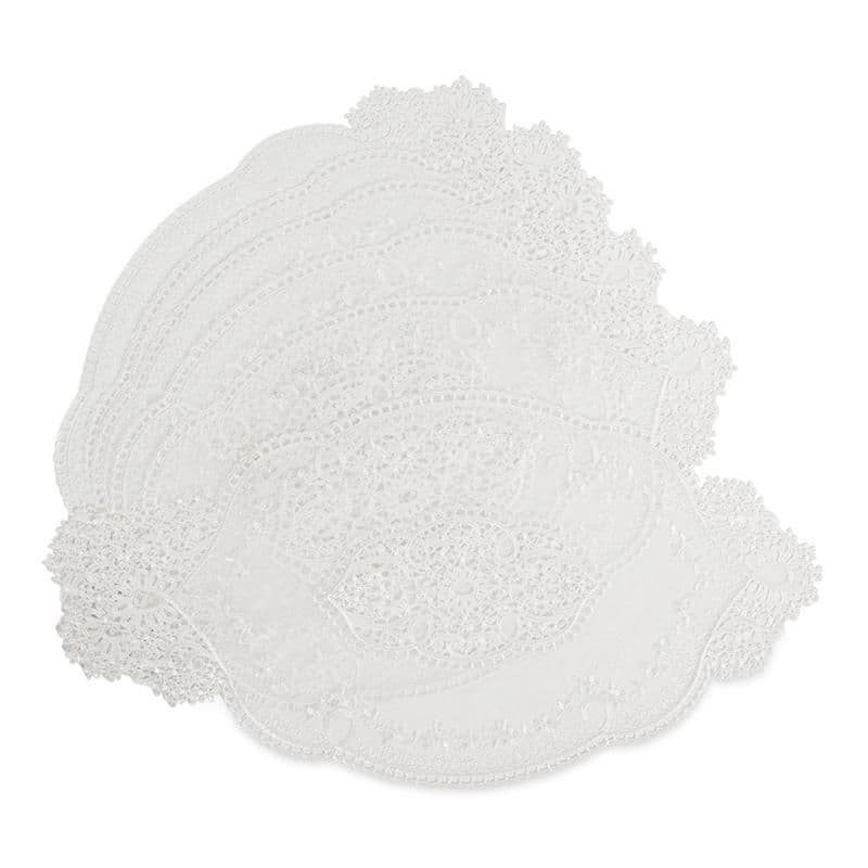 Rive 6-Piece Table Mat Set, White - 29X50Cm