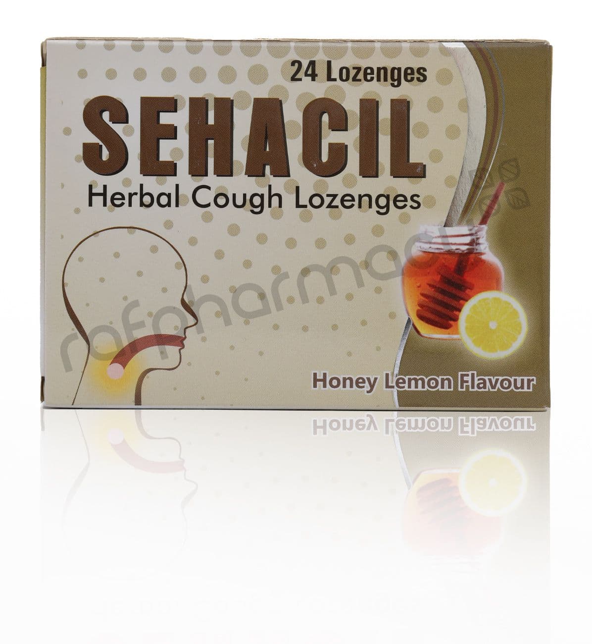 Sehacil Herbal Cough Lozenges Honey Lemon 24'S#20835 