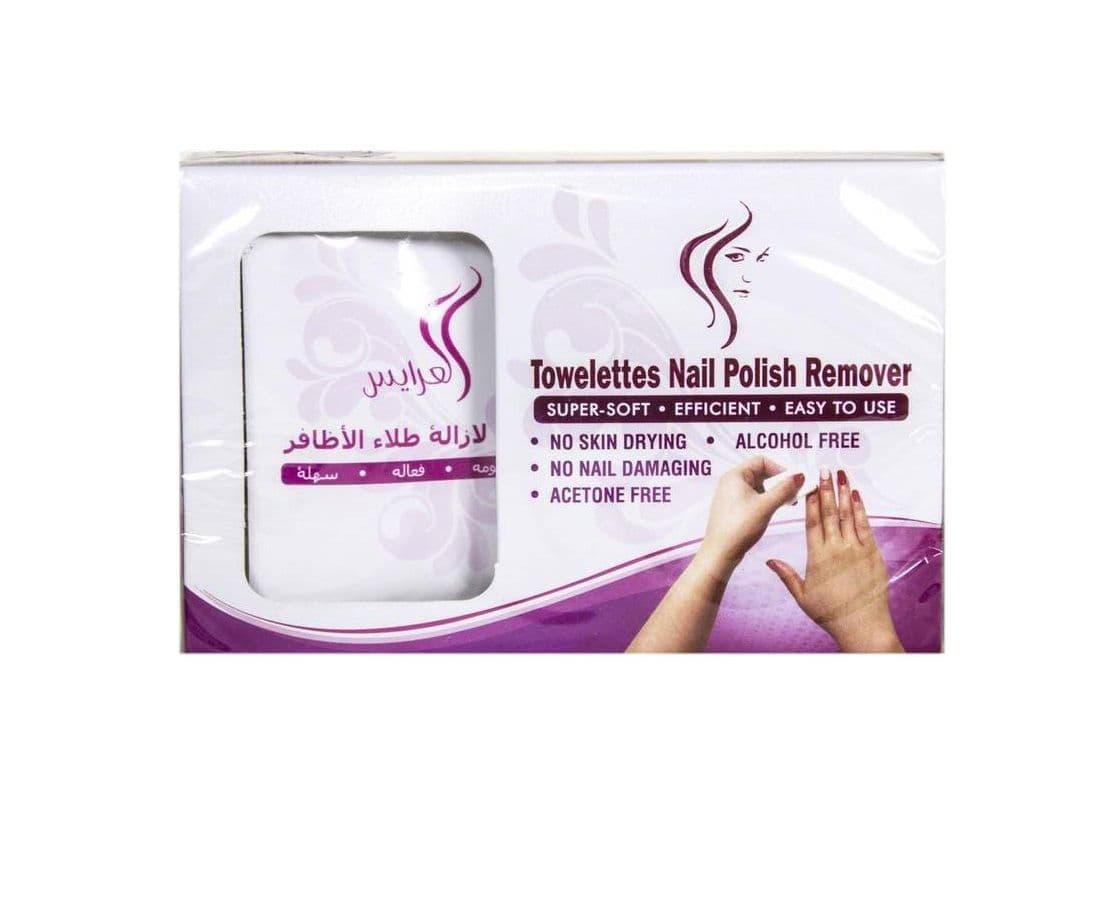 Al Arays Towelettes Nail Polish Remover Towels 10 Pcs