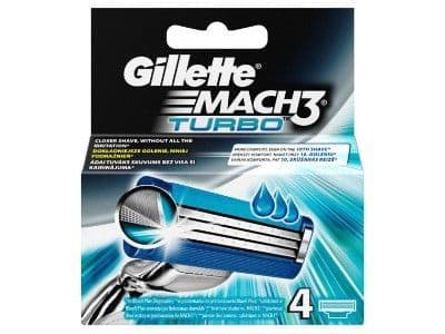 Gillette Mach3 Turbo Razor  3 PC