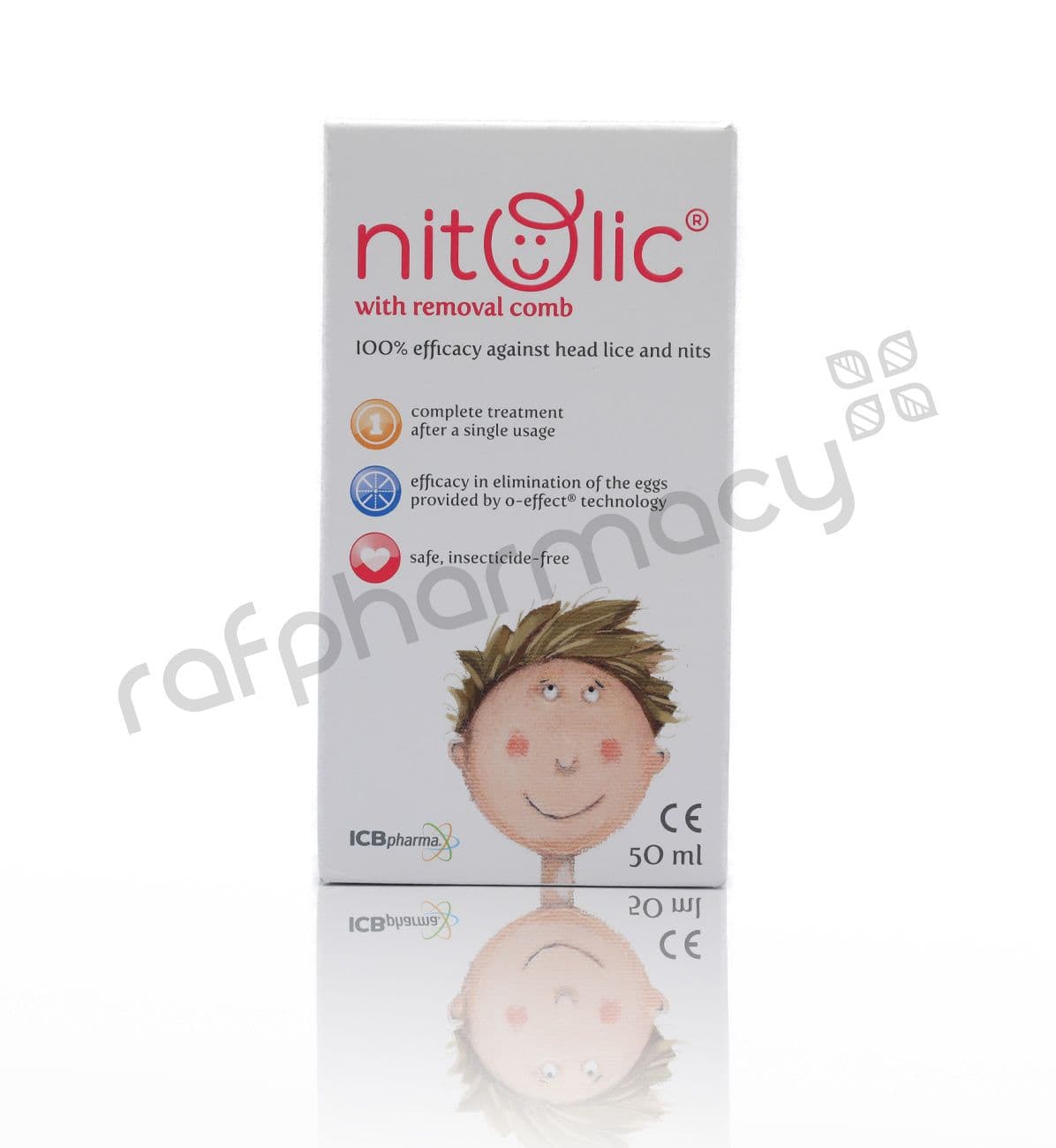 Nitolic Solution With Comb 50Ml#18366