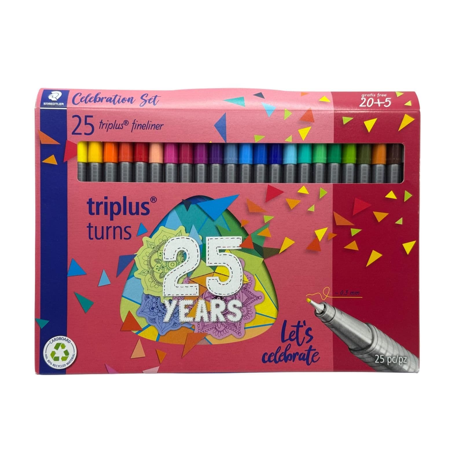 Staedtler Triplus Fineliner Set (25 Pens)
