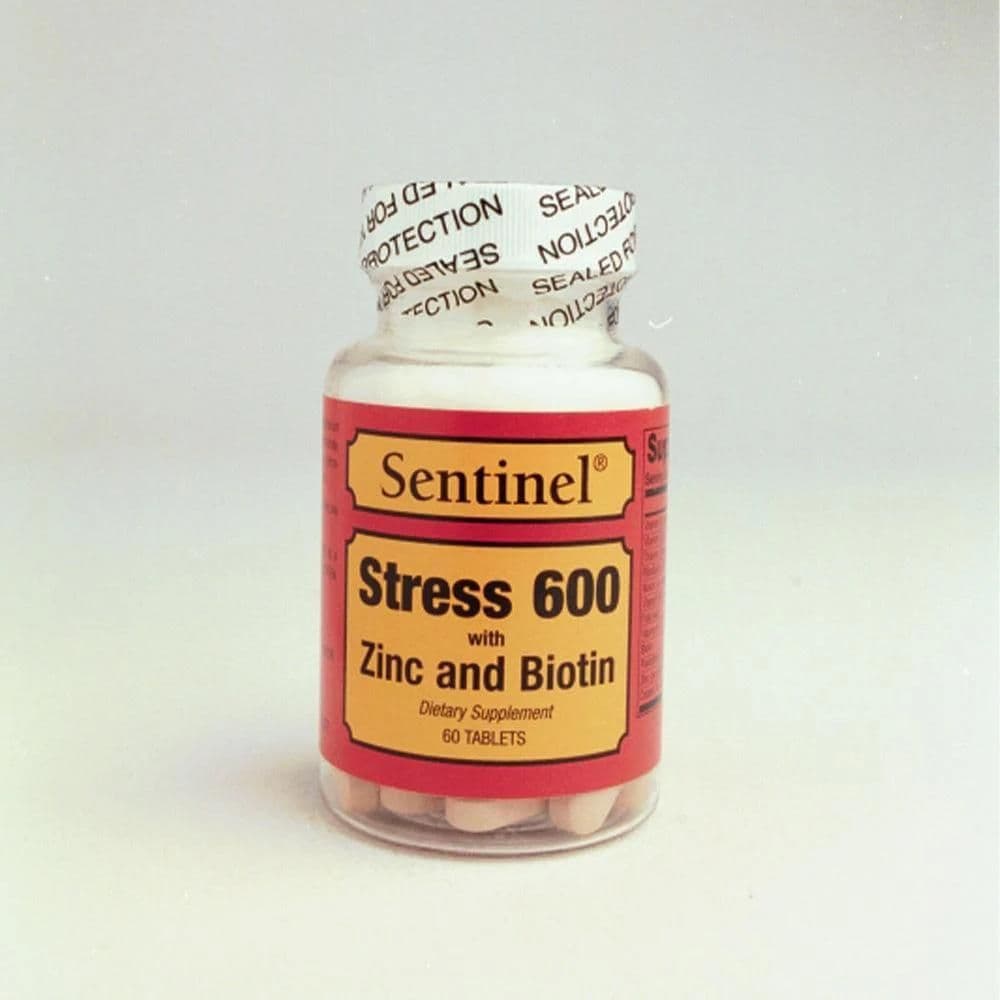 Sentinel Stress 600 With Biotin Tablet 60'S