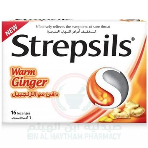 Strepsils Warm Ginger 16'S