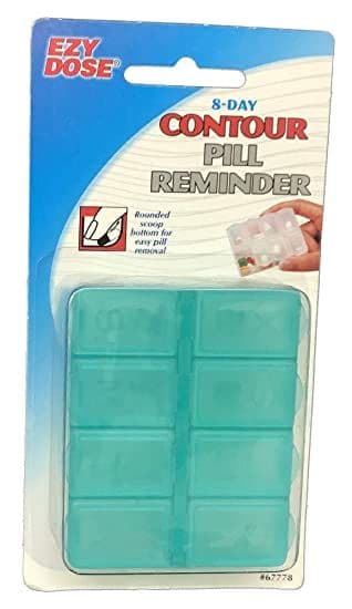 Ezy Dose Contoura Pill Box Large Pill Reminder  1 BX