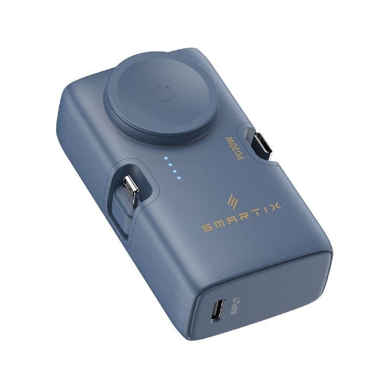 Smartix Premium Power Bank 5000Mah With Apple Watch Charger