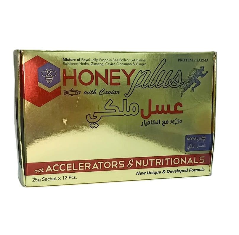 Honey Plus With Caviar Royal Jelly (25G Sachet X 12Pcs) No.12767