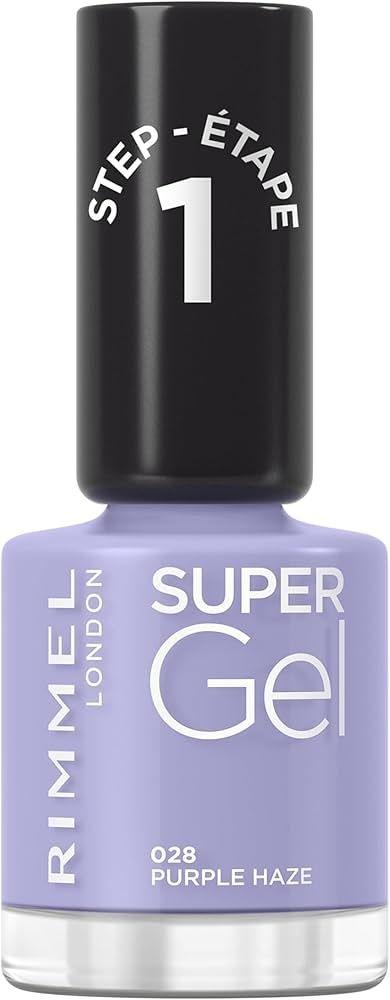 Rimmel London Super Gel Nail Polish 028 Purple Haze 12 Ml