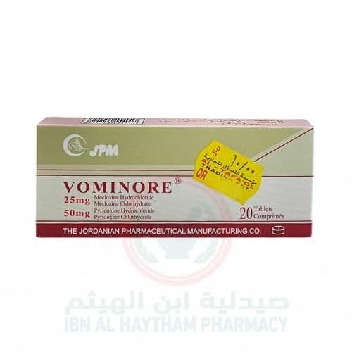 Vominor Tablets 20'S