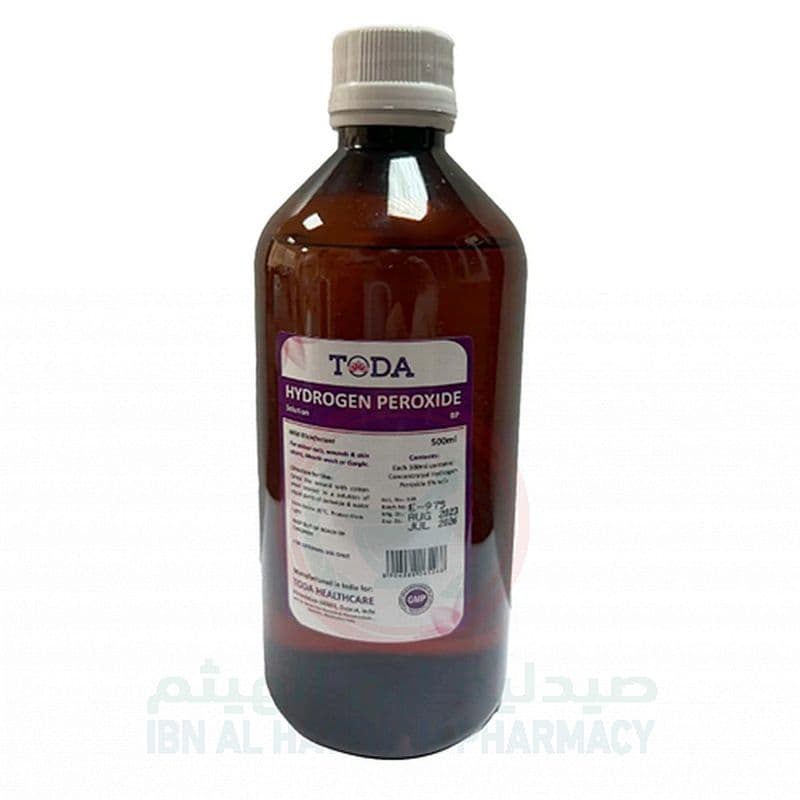 Toda Hydrogen Peroxide 6% 500Ml