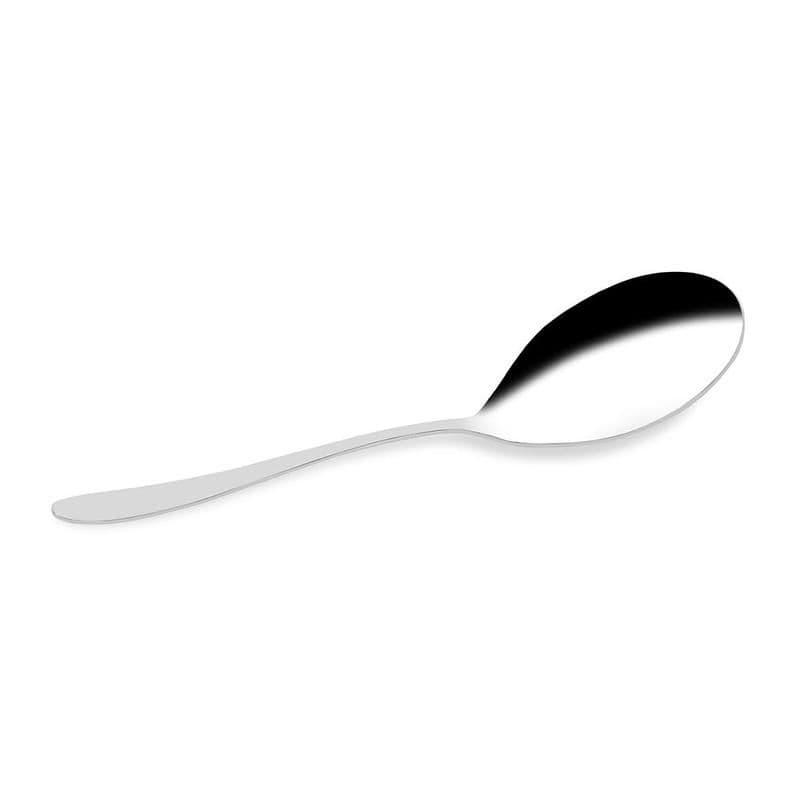Milan Stainless Steel Rice Server, Silver
