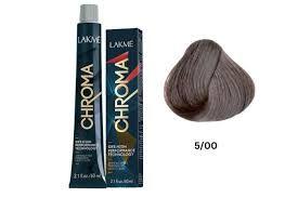 Lakme Chroma Hair Color  Light Brown 5/00 With Chroma Developer Ammonia Free