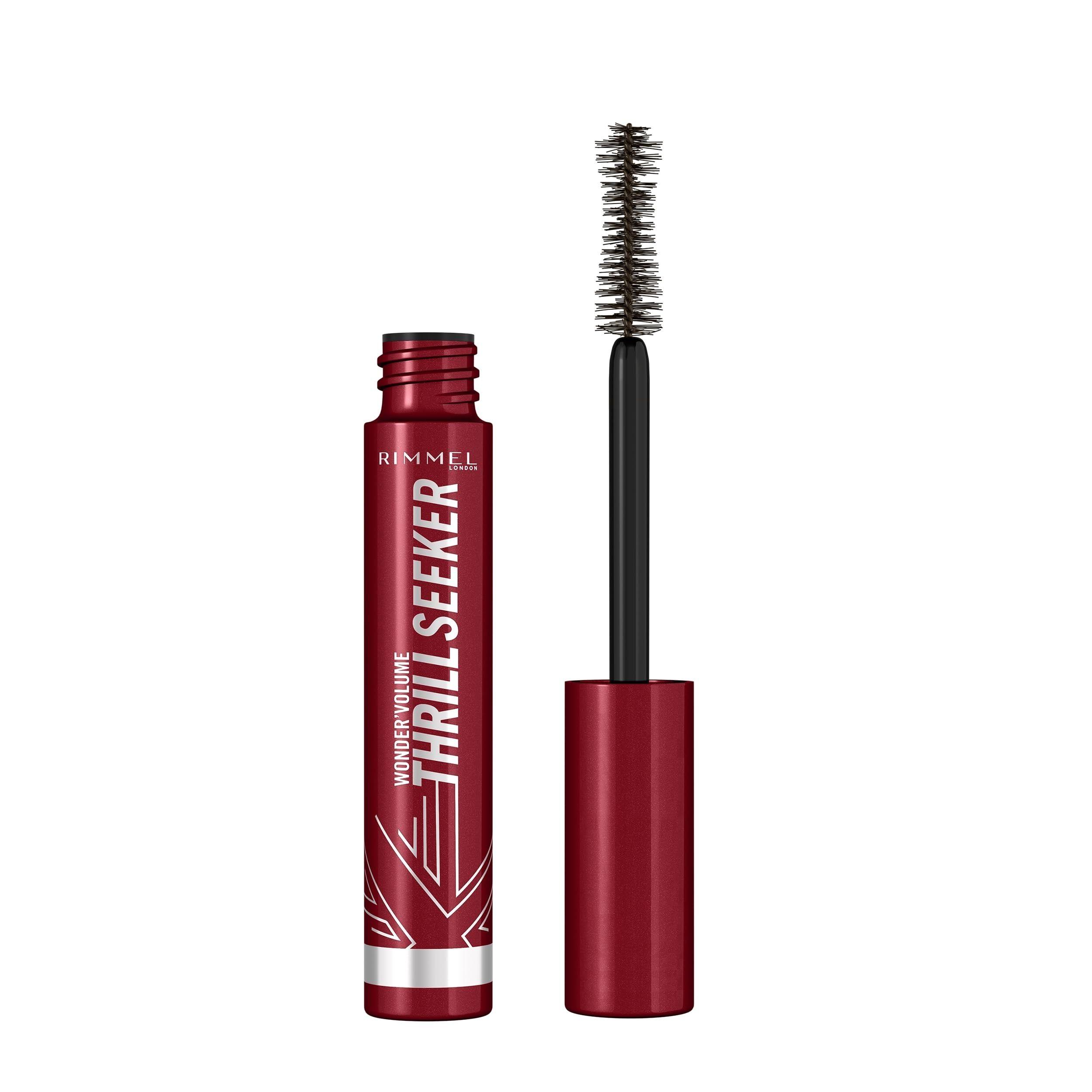 Rimmel London Wonder Volume Thrill Seeker Waterproof Black Brown Mascara 8 Ml