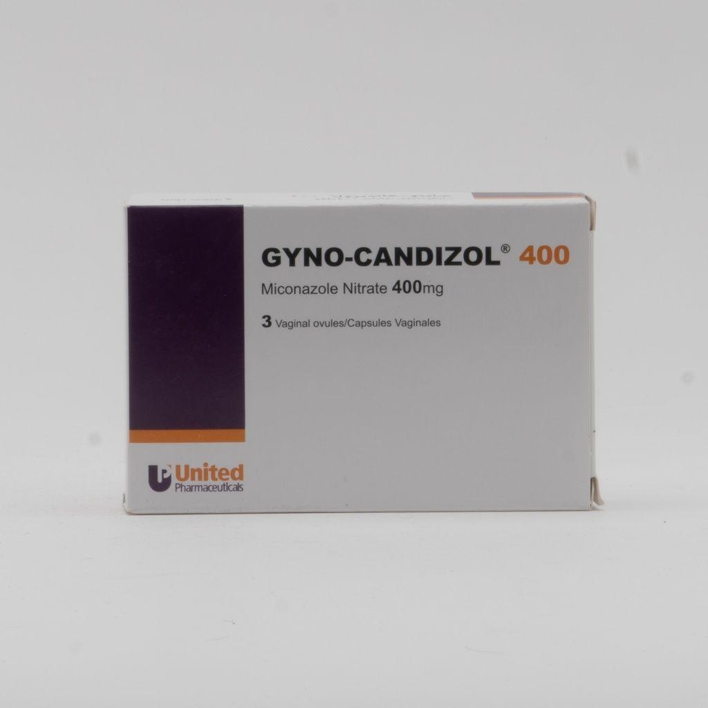 Gyno Candizol 400 Mg Vag Ovules 3 S