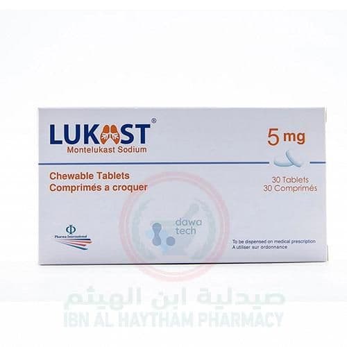 Lukast 5Mg Tablets 30'S