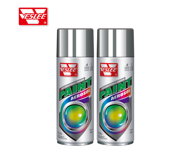 Generic High Quality Graffiti Paint Aerosol Car Spray Paint - Silver