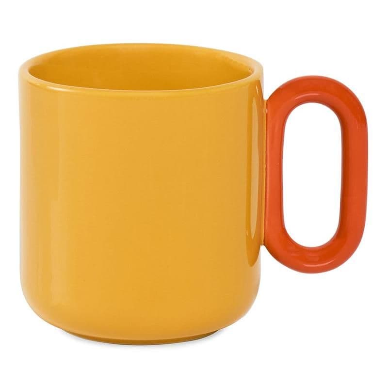 Tivee Porcelain Mug, Yellow - 350 Ml