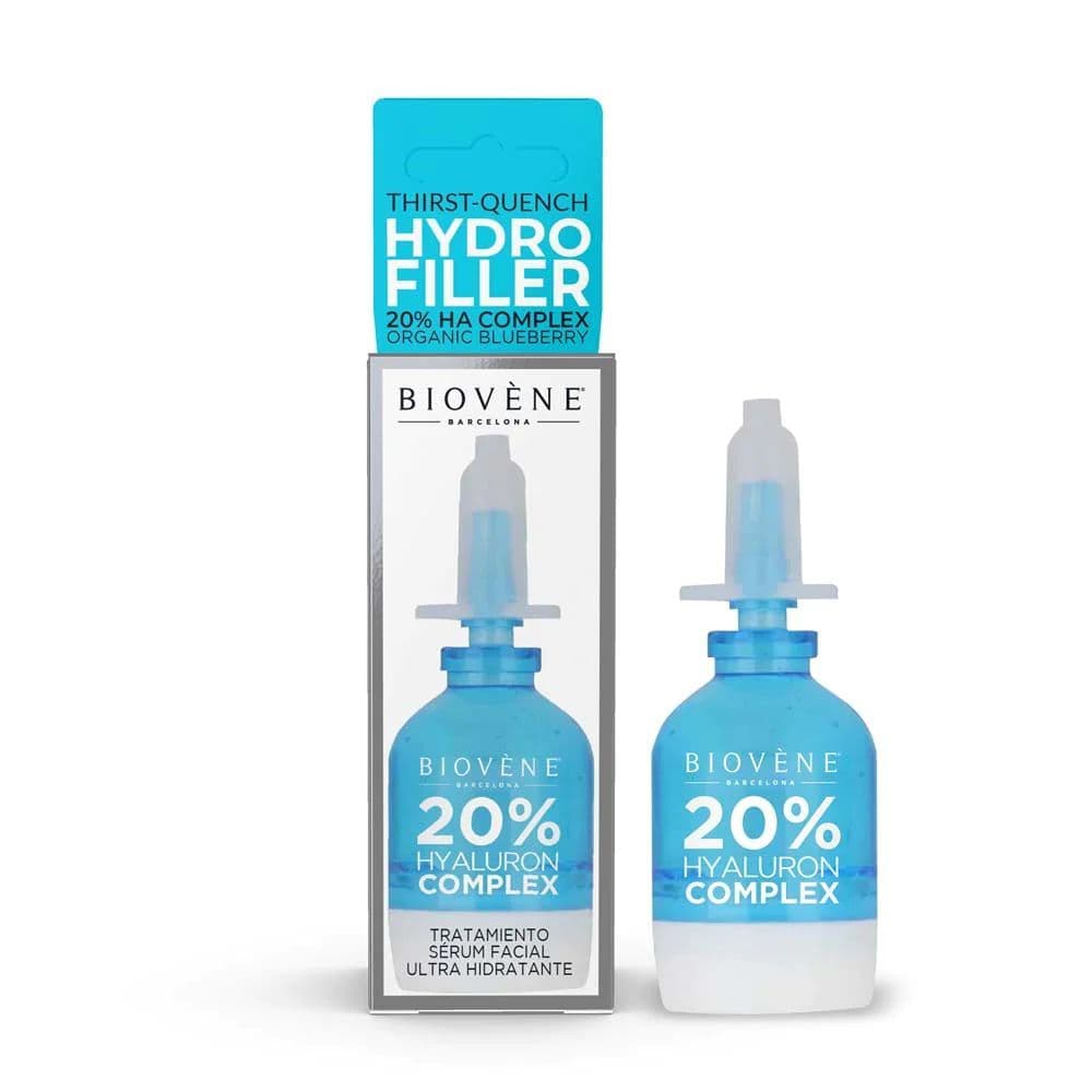 Biovene Hydro Filler Thirst-Quench 20% Ha + Organic Blueberry Facial Serum Treatment  10ML