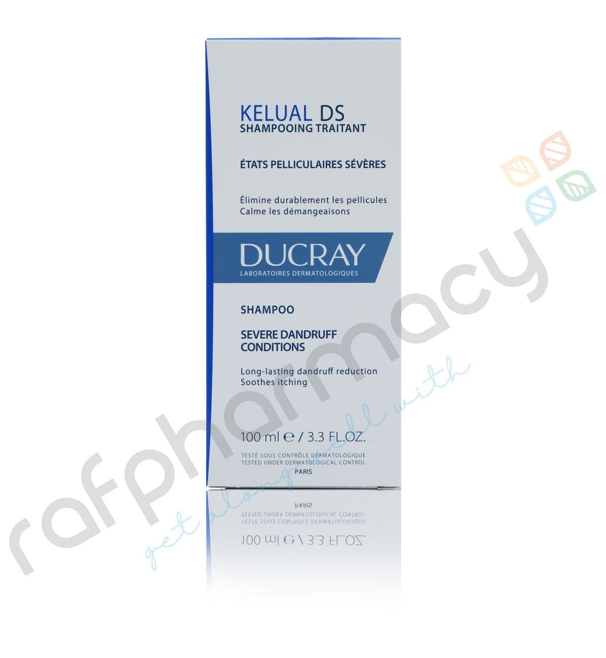 Ducray Kelual Ds Treatment Shampoo 100Ml#555377