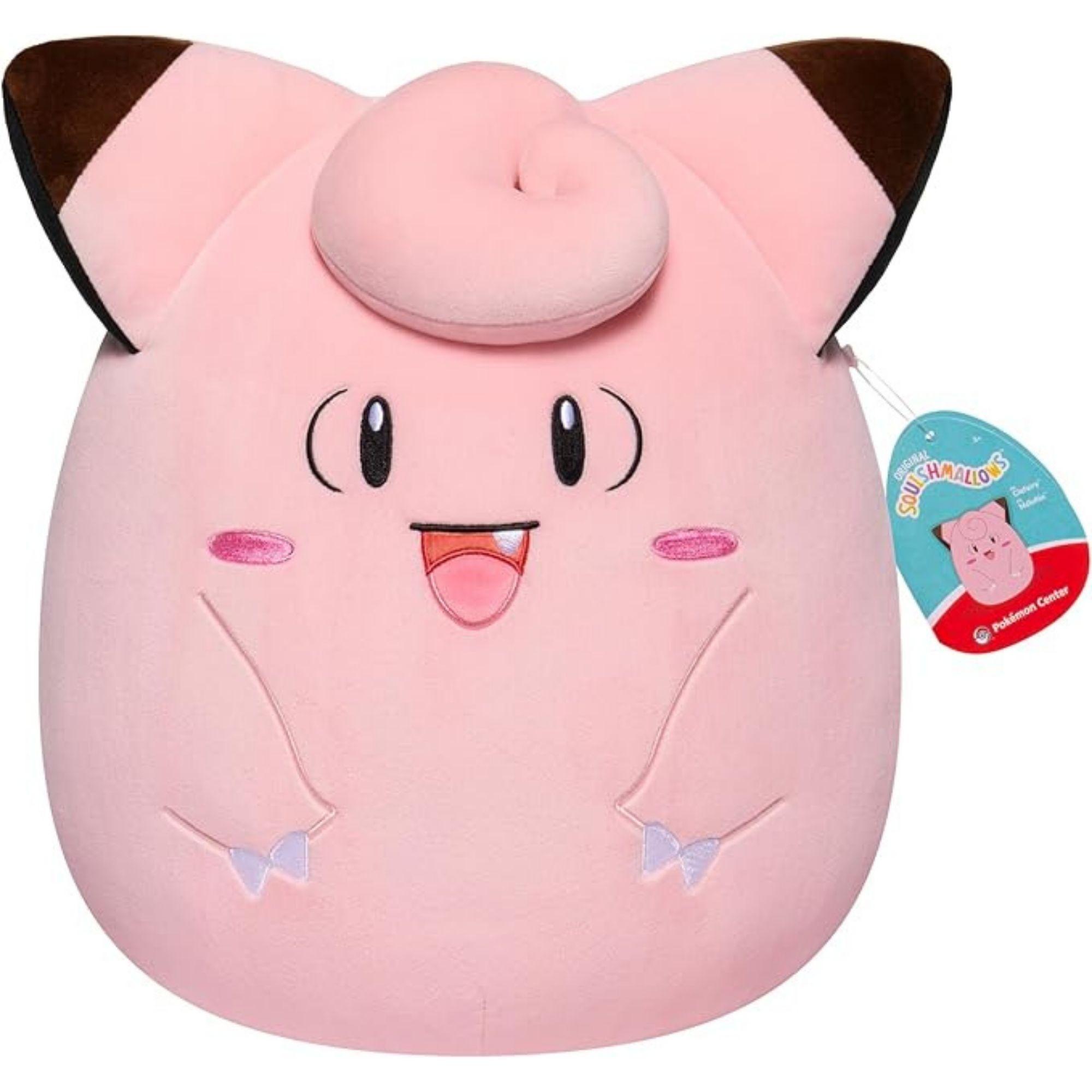 Pokemon Squishmallows Clefairy Plush (25.4 Cm)