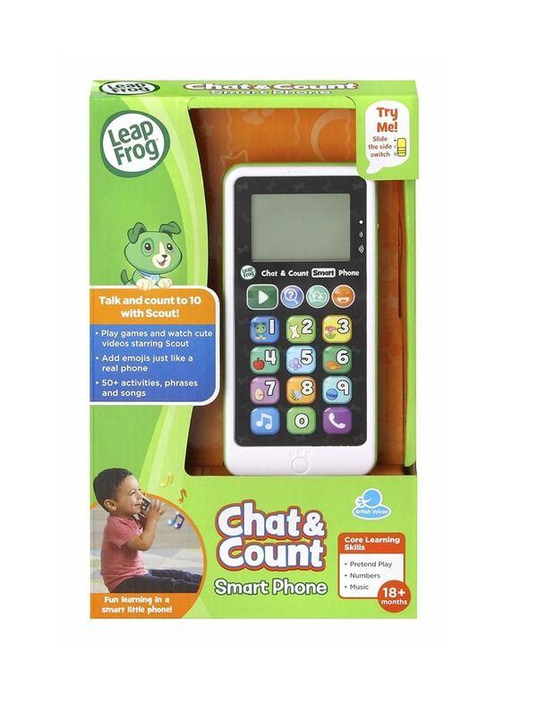 Leap Frog Chat And Count Emoji Phone - White