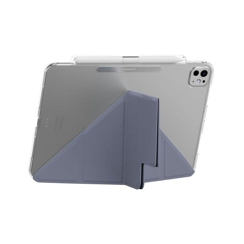 Mageasy Facet Case With Pencil Holder For 2024 Ipad Pro 11"-Alaskan Blue