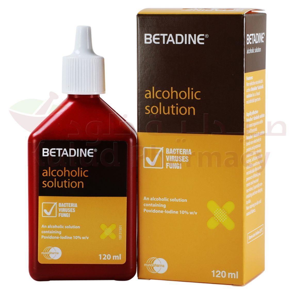 Betadine Alcoholic Solution 120Ml